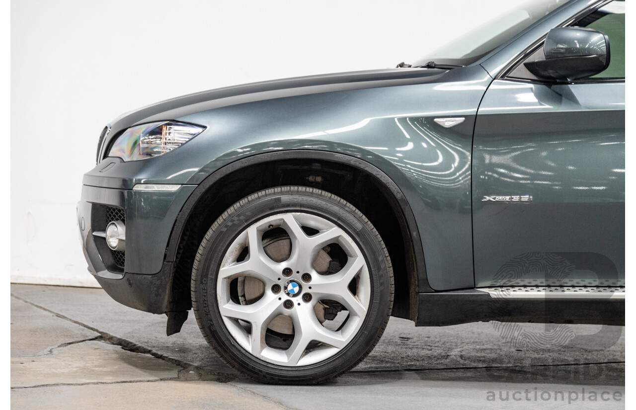 3/2009 BMW X6 Xdrive 35i (AWD) E71 4d Coupe Tasman Green Metallic Turbo 3.0L