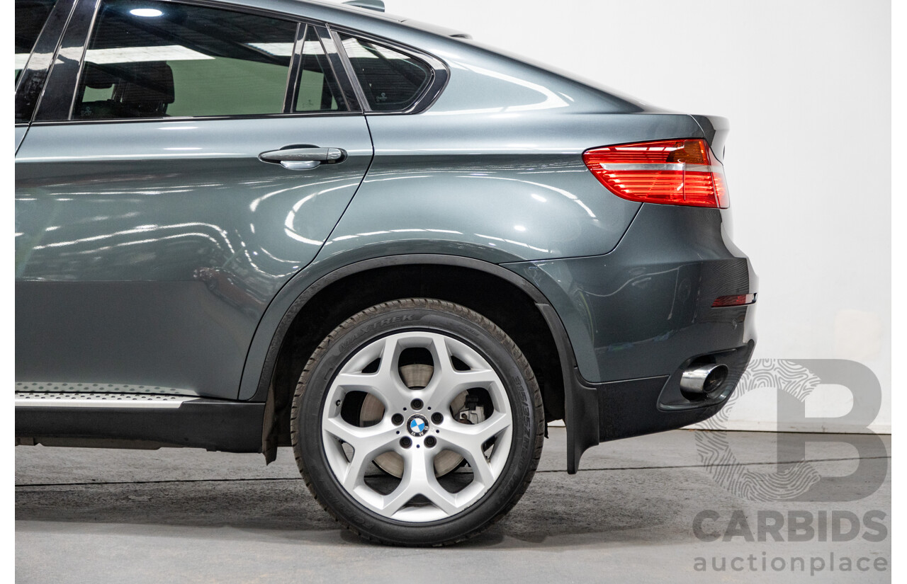 3/2009 BMW X6 Xdrive 35i (AWD) E71 4d Coupe Tasman Green Metallic Turbo 3.0L