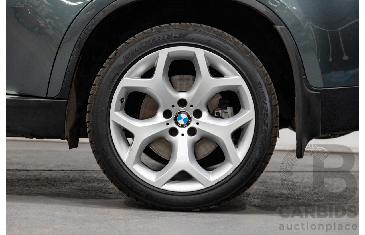 3/2009 BMW X6 Xdrive 35i (AWD) E71 4d Coupe Tasman Green Metallic Turbo 3.0L