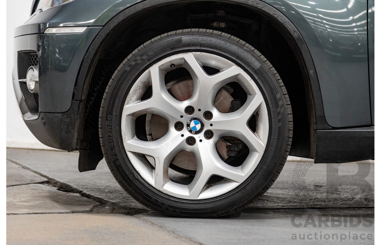 3/2009 BMW X6 Xdrive 35i (AWD) E71 4d Coupe Tasman Green Metallic Turbo 3.0L