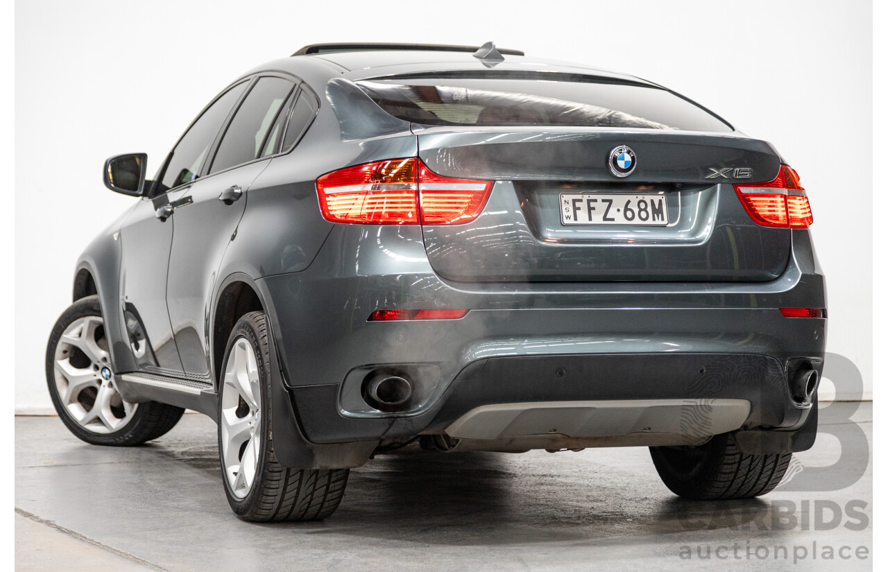 3/2009 BMW X6 Xdrive 35i (AWD) E71 4d Coupe Tasman Green Metallic Turbo 3.0L