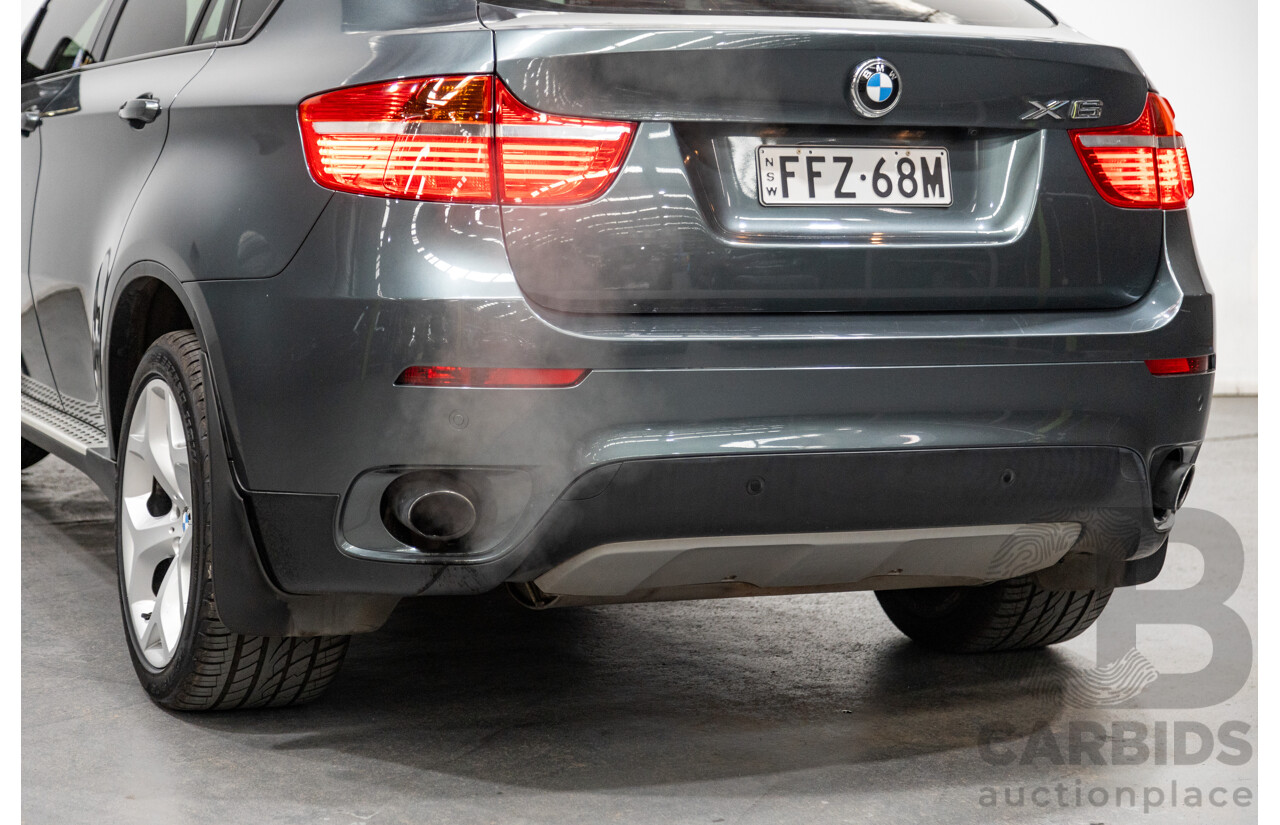 3/2009 BMW X6 Xdrive 35i (AWD) E71 4d Coupe Tasman Green Metallic Turbo 3.0L