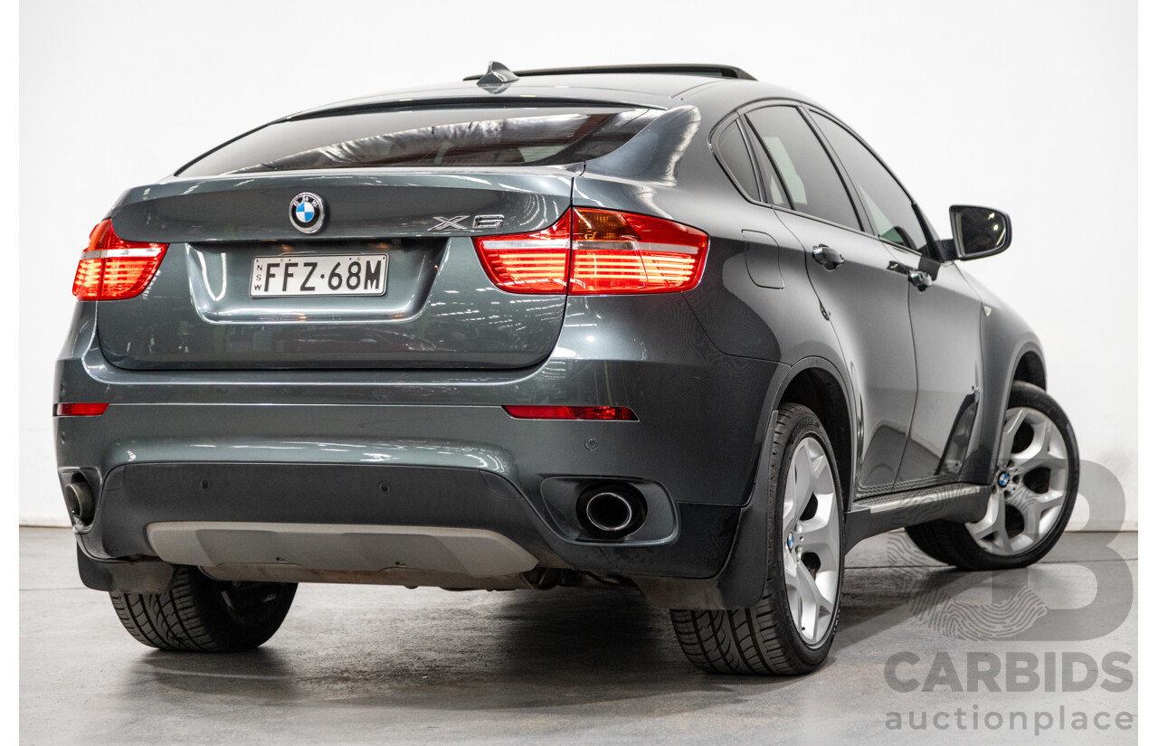 3/2009 BMW X6 Xdrive 35i (AWD) E71 4d Coupe Tasman Green Metallic Turbo 3.0L