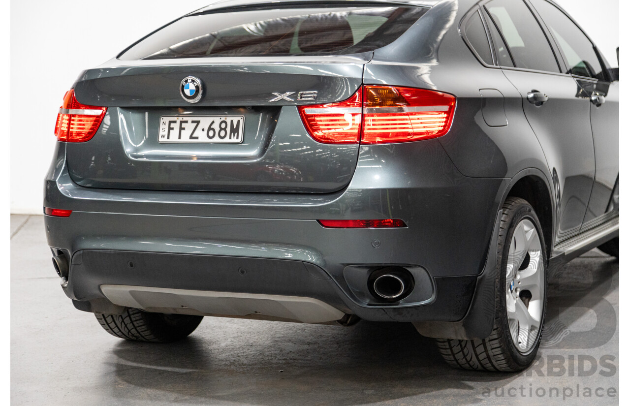 3/2009 BMW X6 Xdrive 35i (AWD) E71 4d Coupe Tasman Green Metallic Turbo 3.0L