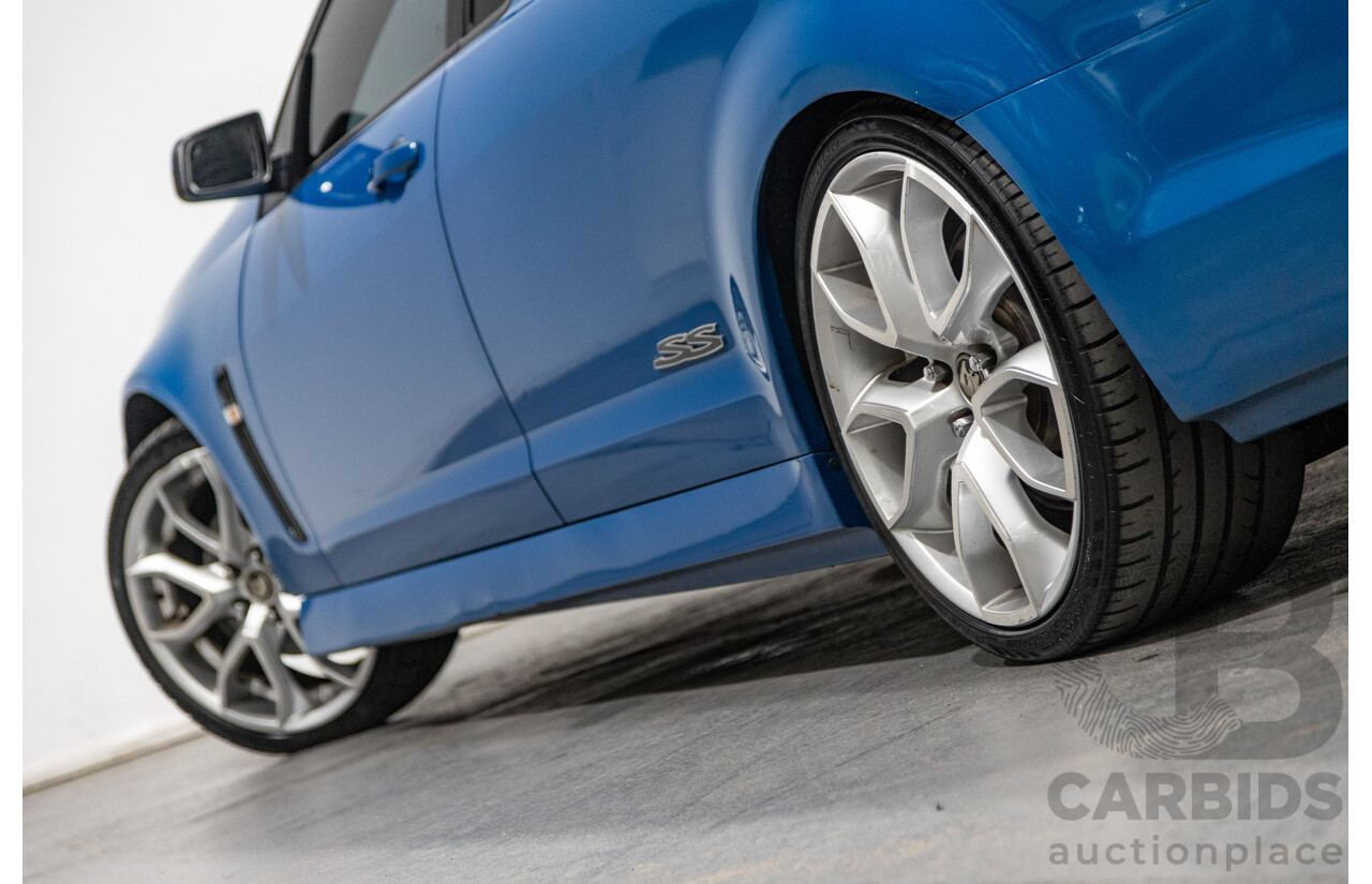 7/2014 Holden Commodore Ute SS VF Utility Perfect Blue Metallic V8 6.0L