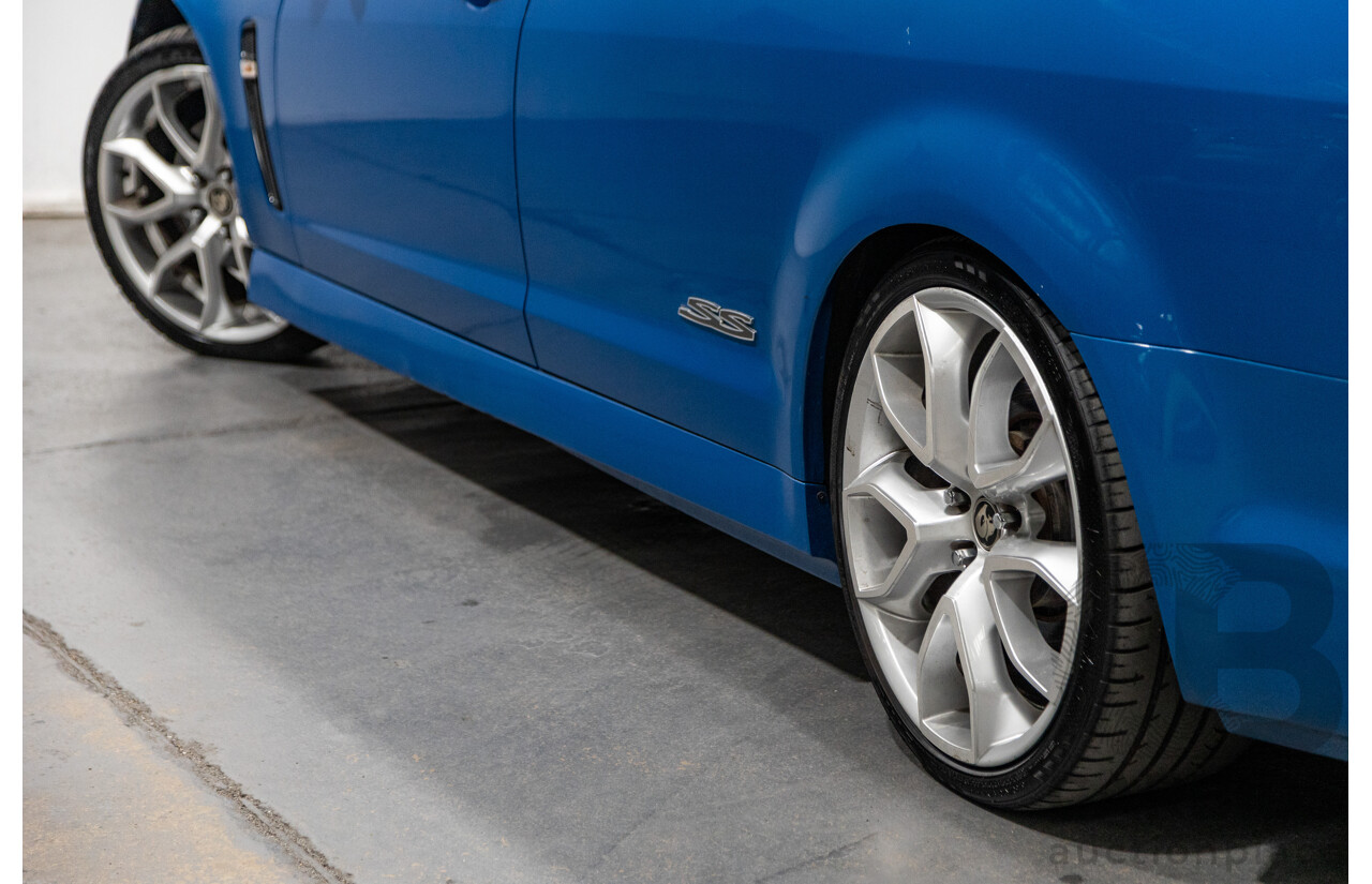 7/2014 Holden Commodore Ute SS VF Utility Perfect Blue Metallic V8 6.0L