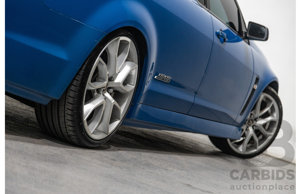 7/2014 Holden Commodore Ute SS VF Utility Perfect Blue Metallic V8 6.0L