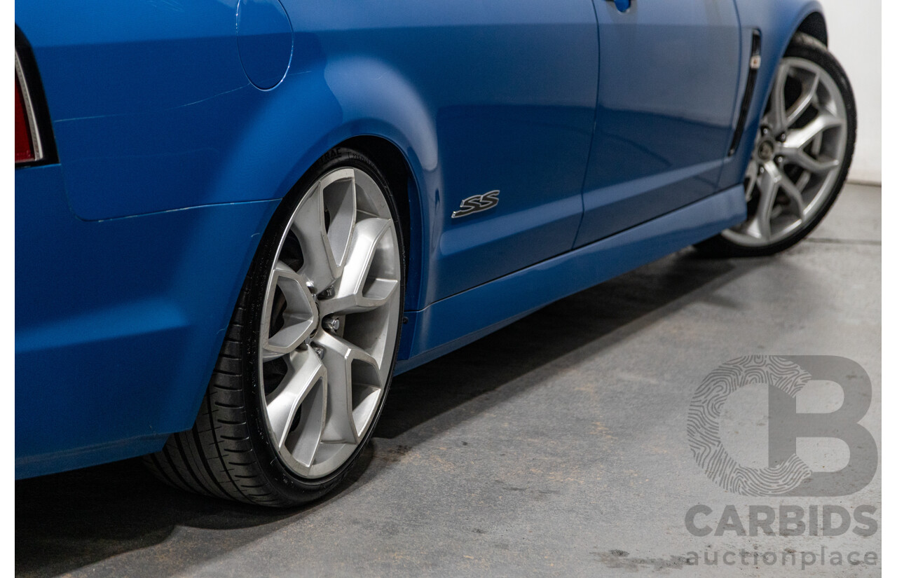 7/2014 Holden Commodore Ute SS VF Utility Perfect Blue Metallic V8 6.0L
