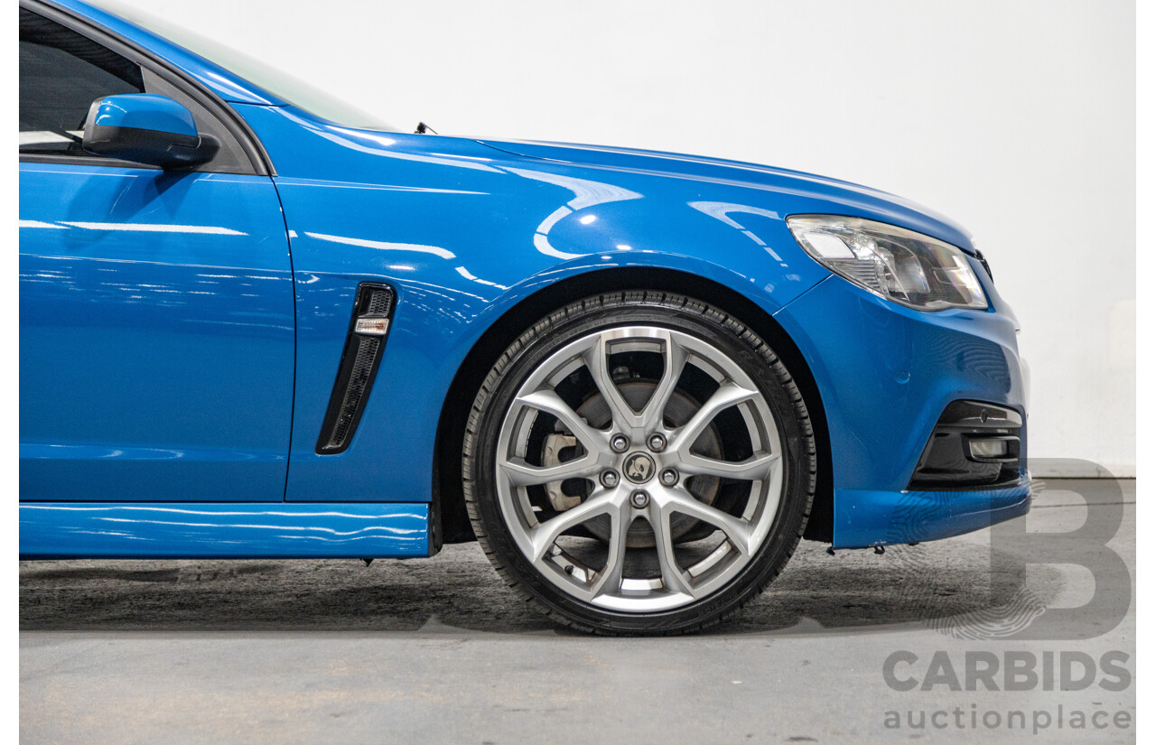 7/2014 Holden Commodore Ute SS VF Utility Perfect Blue Metallic V8 6.0L