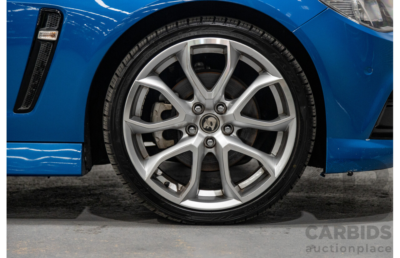 7/2014 Holden Commodore Ute SS VF Utility Perfect Blue Metallic V8 6.0L