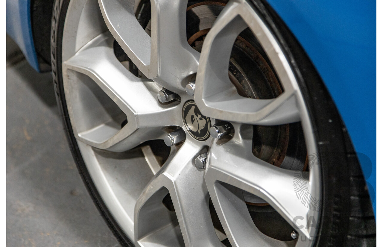 7/2014 Holden Commodore Ute SS VF Utility Perfect Blue Metallic V8 6.0L