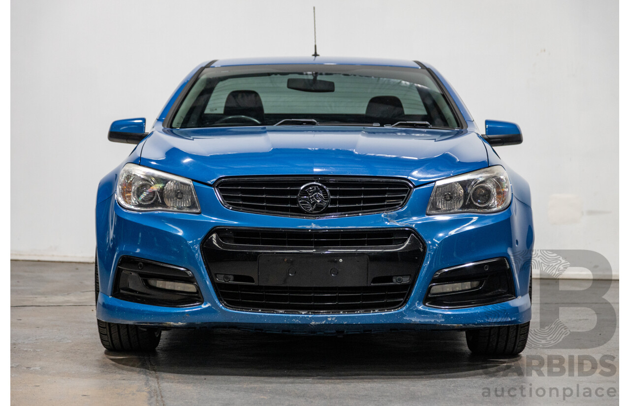 7/2014 Holden Commodore Ute SS VF Utility Perfect Blue Metallic V8 6.0L