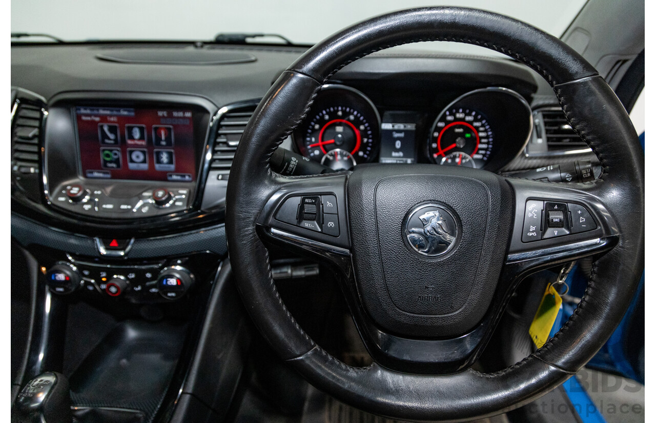 7/2014 Holden Commodore Ute SS VF Utility Perfect Blue Metallic V8 6.0L