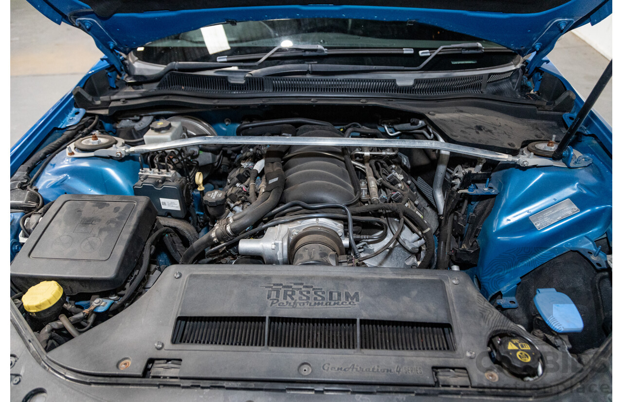 7/2014 Holden Commodore Ute SS VF Utility Perfect Blue Metallic V8 6.0L