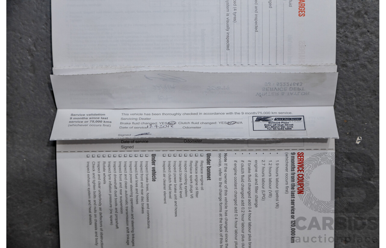 7/2014 Holden Commodore Ute SS VF Utility Perfect Blue Metallic V8 6.0L