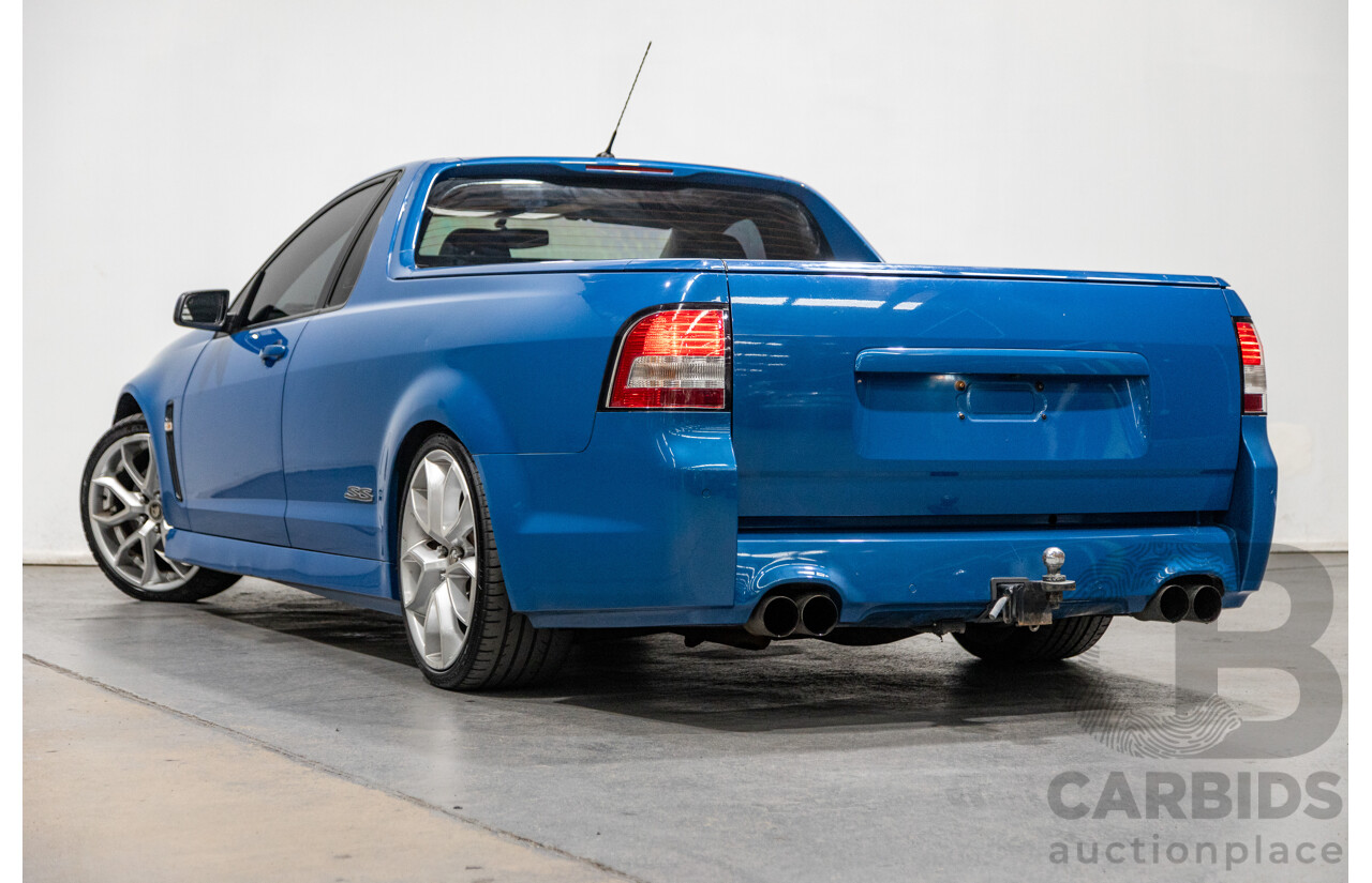 7/2014 Holden Commodore Ute SS VF Utility Perfect Blue Metallic V8 6.0L