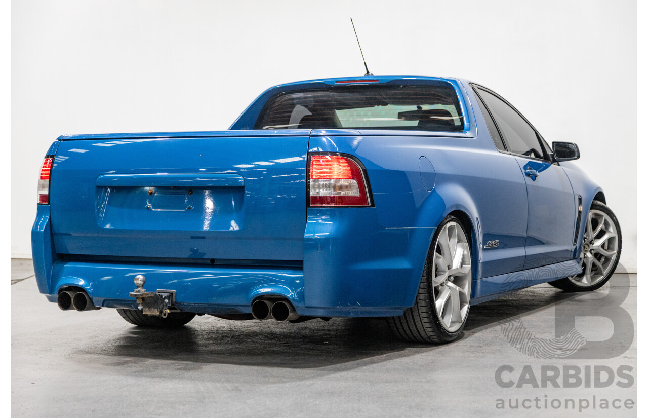 7/2014 Holden Commodore Ute SS VF Utility Perfect Blue Metallic V8 6.0L