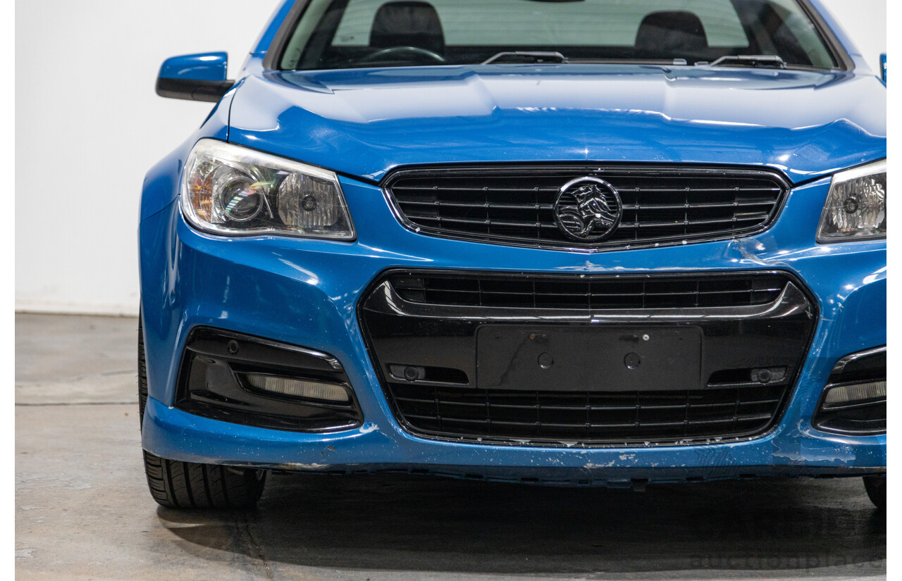 7/2014 Holden Commodore Ute SS VF Utility Perfect Blue Metallic V8 6.0L