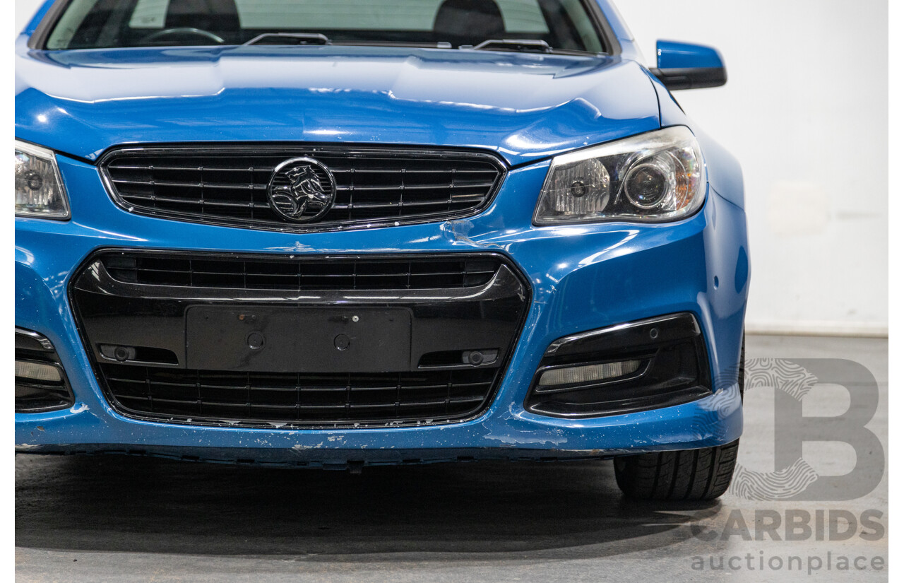 7/2014 Holden Commodore Ute SS VF Utility Perfect Blue Metallic V8 6.0L