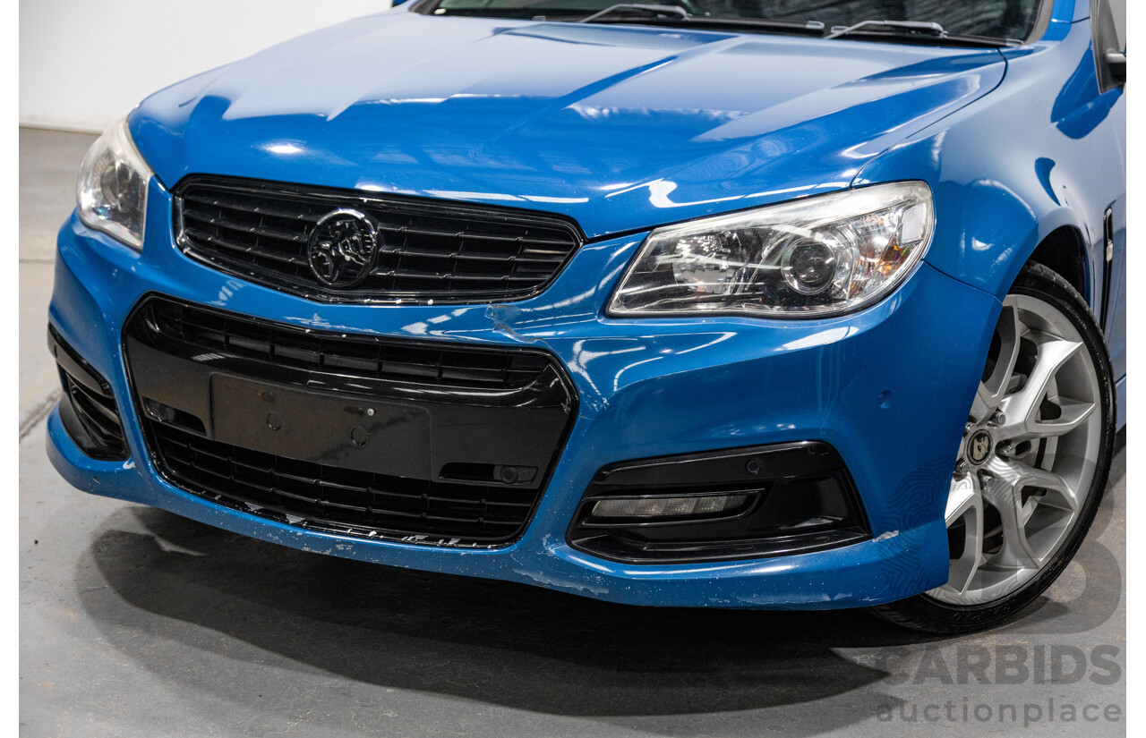 7/2014 Holden Commodore Ute SS VF Utility Perfect Blue Metallic V8 6.0L