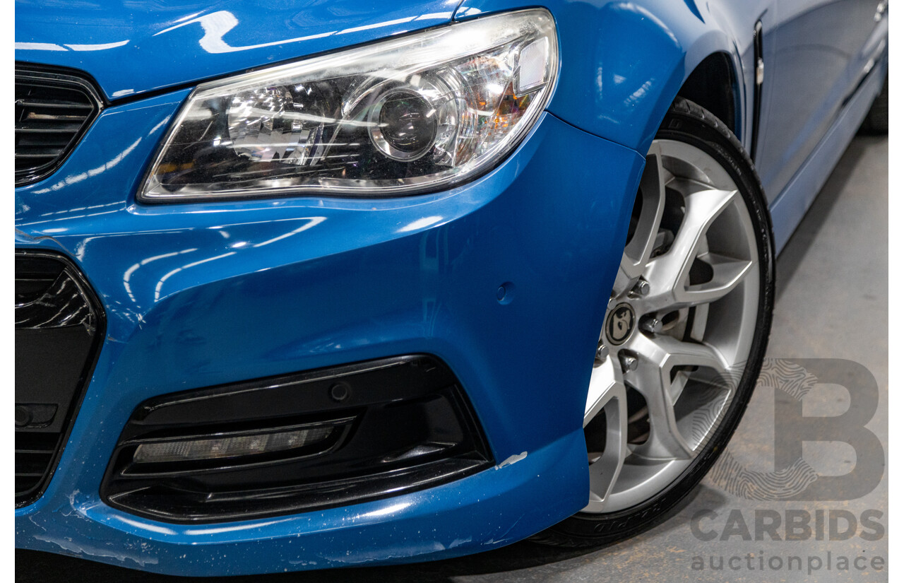 7/2014 Holden Commodore Ute SS VF Utility Perfect Blue Metallic V8 6.0L