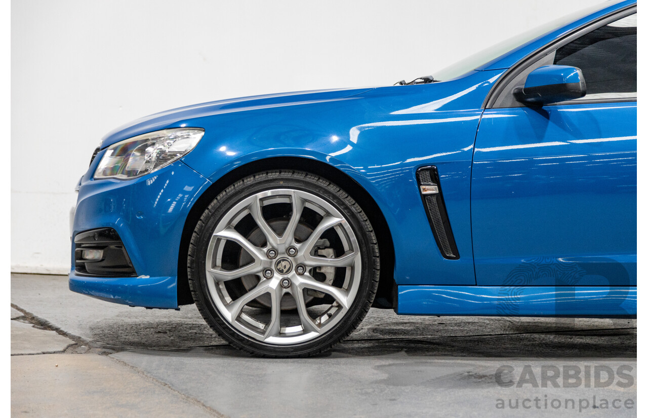 7/2014 Holden Commodore Ute SS VF Utility Perfect Blue Metallic V8 6.0L