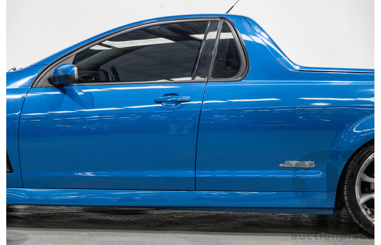 7/2014 Holden Commodore Ute SS VF Utility Perfect Blue Metallic V8 6.0L