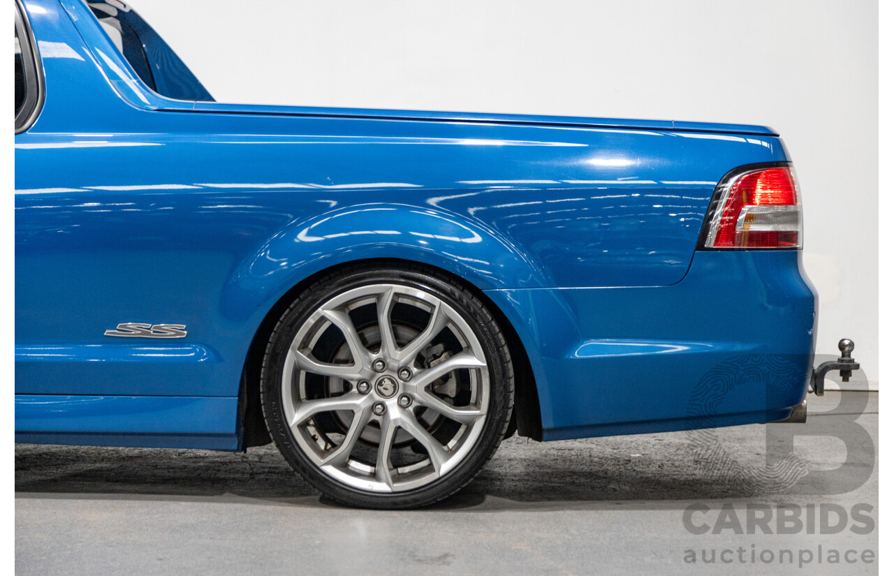 7/2014 Holden Commodore Ute SS VF Utility Perfect Blue Metallic V8 6.0L