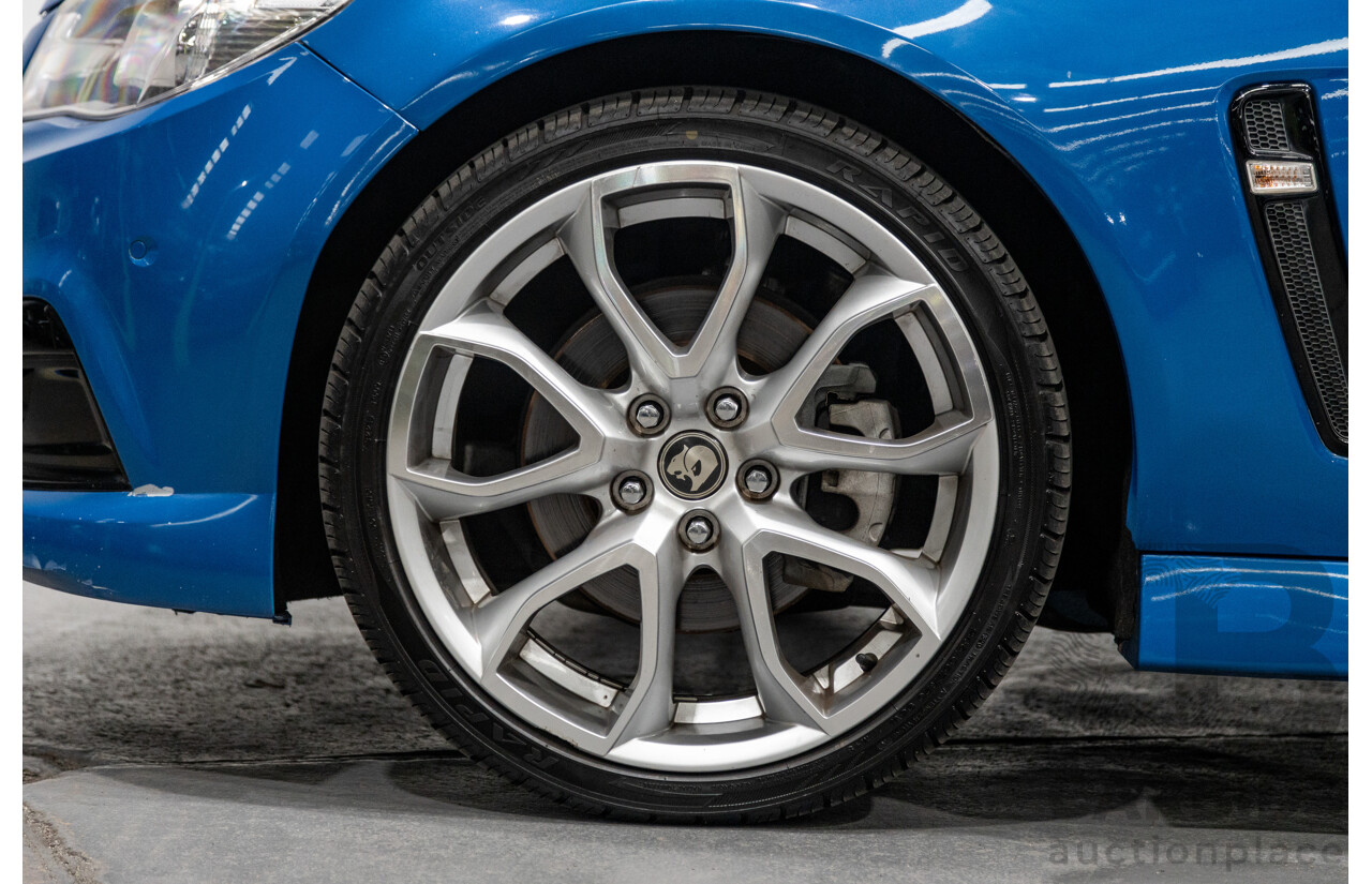 7/2014 Holden Commodore Ute SS VF Utility Perfect Blue Metallic V8 6.0L
