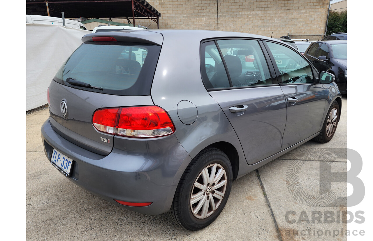 03/2009 Volkswagen Golf 90 TSI TRENDLINE FWD 1K 6TH GEN 5D Hatchback Grey 1.4L