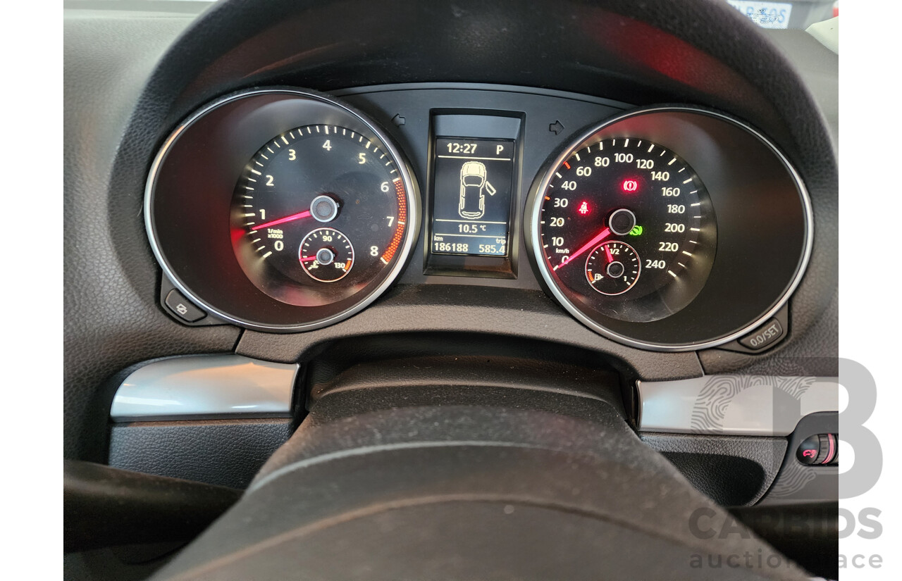 03/2009 Volkswagen Golf 90 TSI TRENDLINE FWD 1K 6TH GEN 5D Hatchback Grey 1.4L