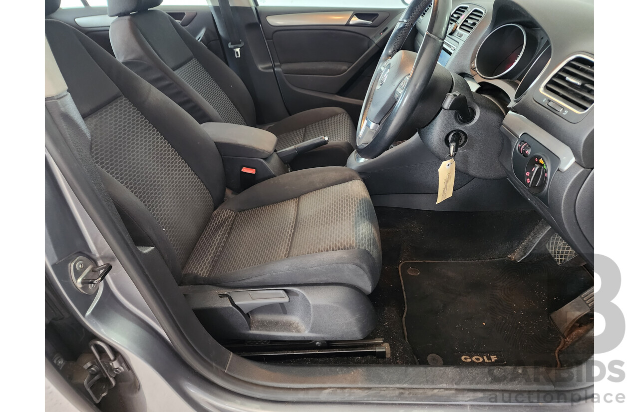 03/2009 Volkswagen Golf 90 TSI TRENDLINE FWD 1K 6TH GEN 5D Hatchback Grey 1.4L