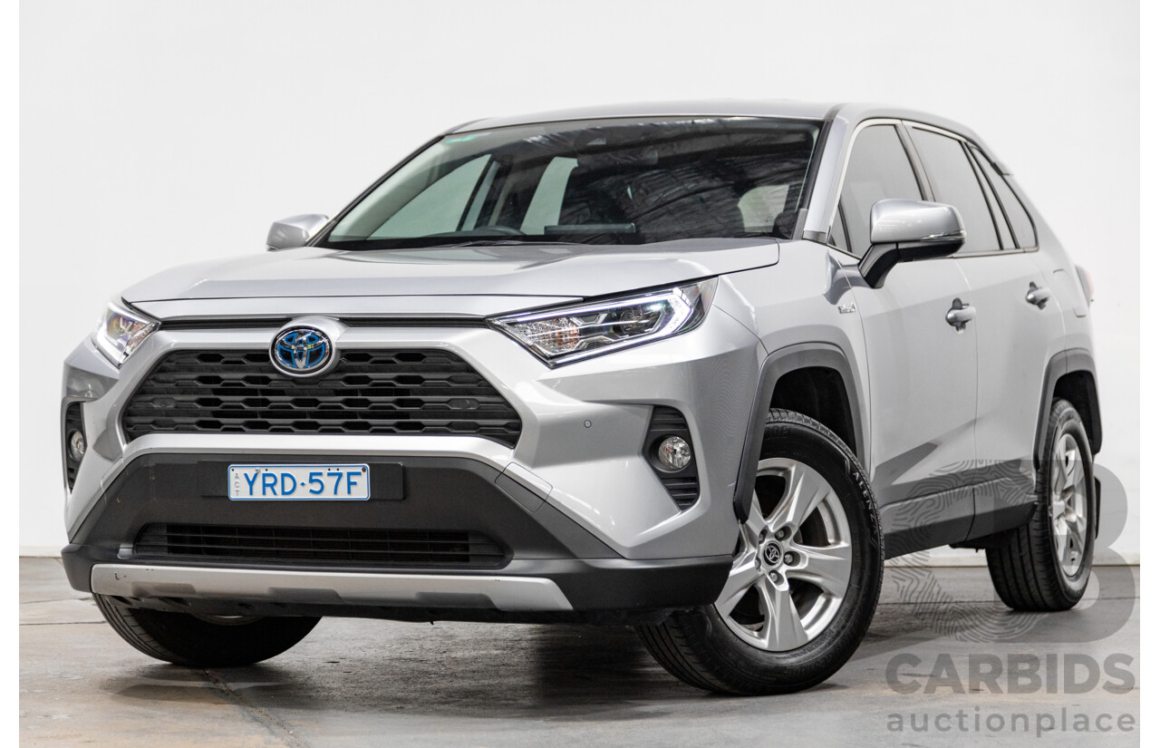 07/2020 Toyota RAV4 GX Hybrid AXAH52R MY20 4d Wagon Silver Sky Metallic 2.5L / 88kw Hybrid