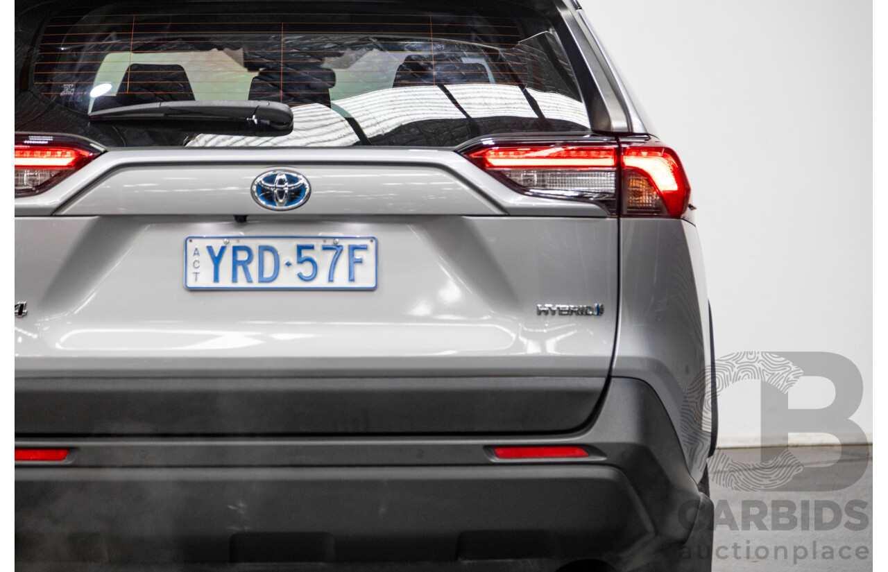 07/2020 Toyota RAV4 GX Hybrid AXAH52R MY20 4d Wagon Silver Sky Metallic 2.5L / 88kw Hybrid