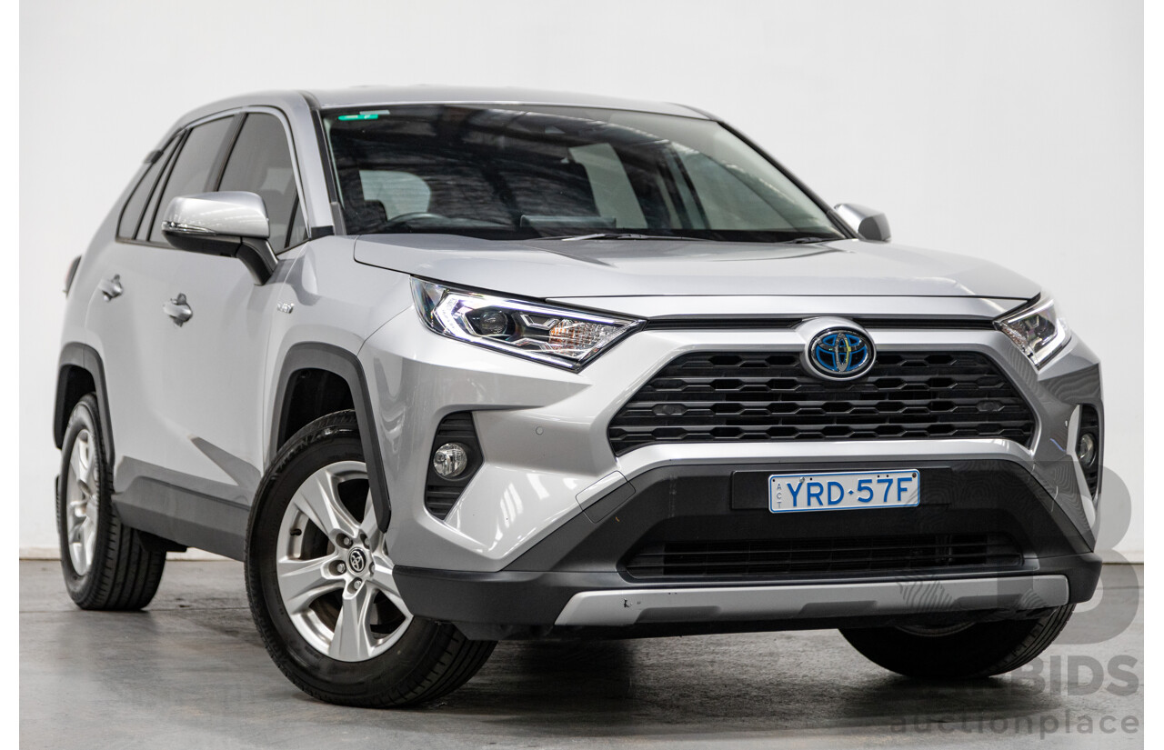 07/2020 Toyota RAV4 GX Hybrid AXAH52R MY20 4d Wagon Silver Sky Metallic 2.5L / 88kw Hybrid