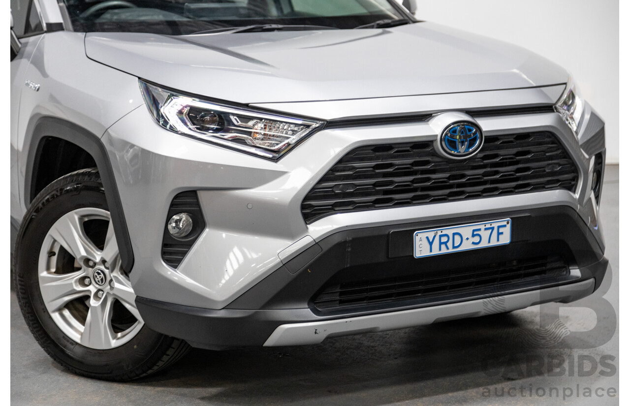 07/2020 Toyota RAV4 GX Hybrid AXAH52R MY20 4d Wagon Silver Sky Metallic 2.5L / 88kw Hybrid