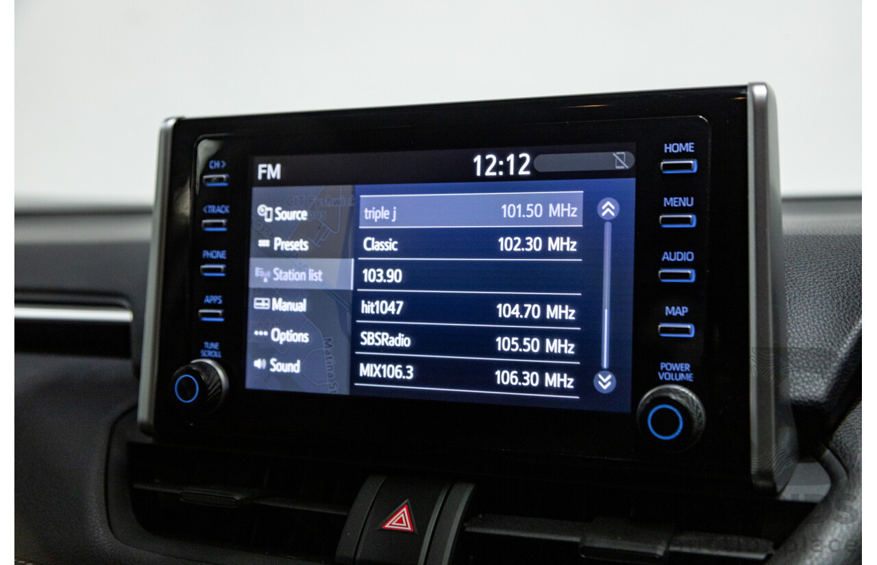 07/2020 Toyota RAV4 GX Hybrid AXAH52R MY20 4d Wagon Silver Sky Metallic 2.5L / 88kw Hybrid