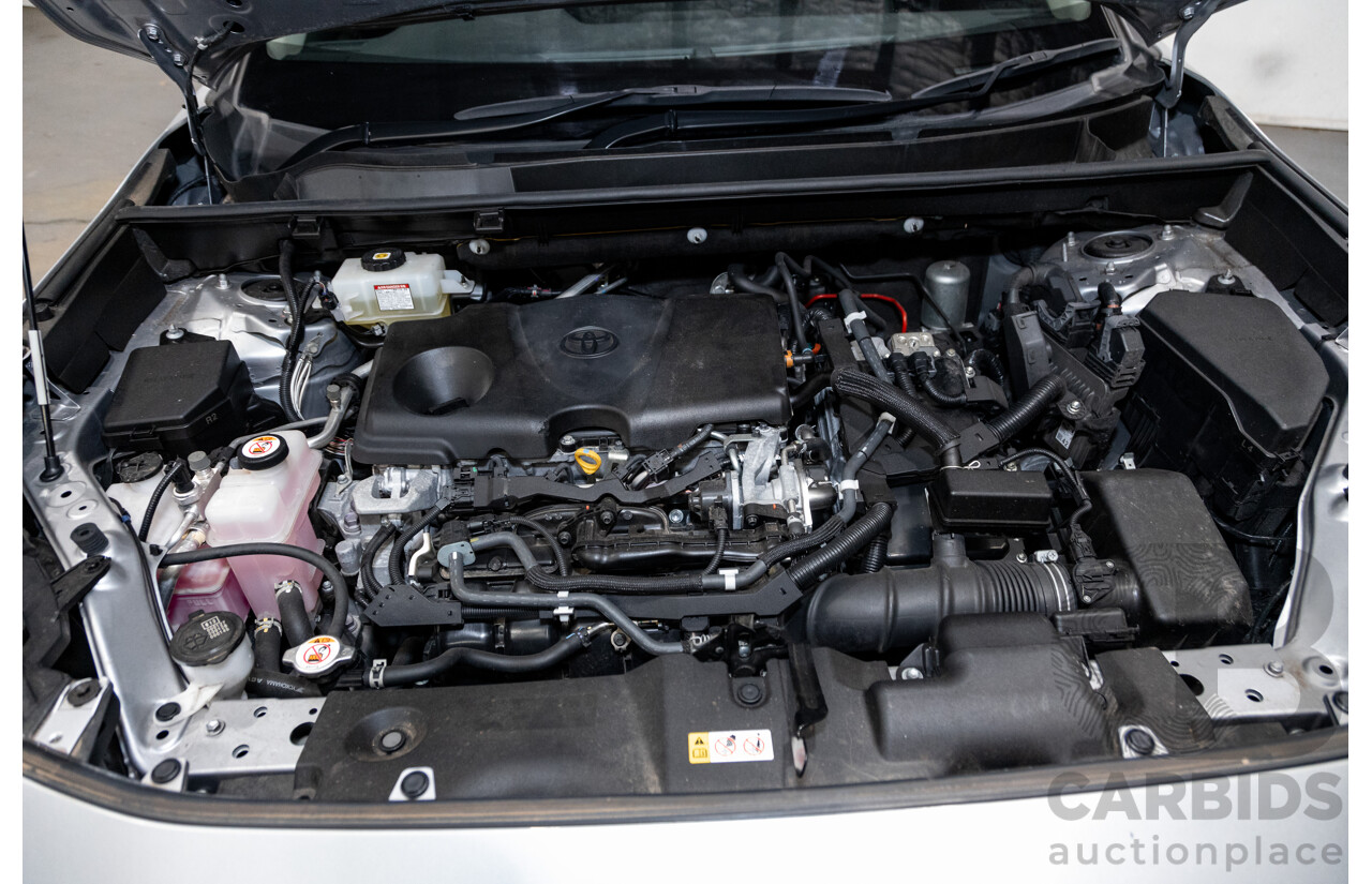 07/2020 Toyota RAV4 GX Hybrid AXAH52R MY20 4d Wagon Silver Sky Metallic 2.5L / 88kw Hybrid