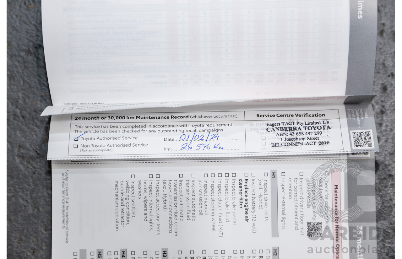 07/2020 Toyota RAV4 GX Hybrid AXAH52R MY20 4d Wagon Silver Sky Metallic 2.5L / 88kw Hybrid
