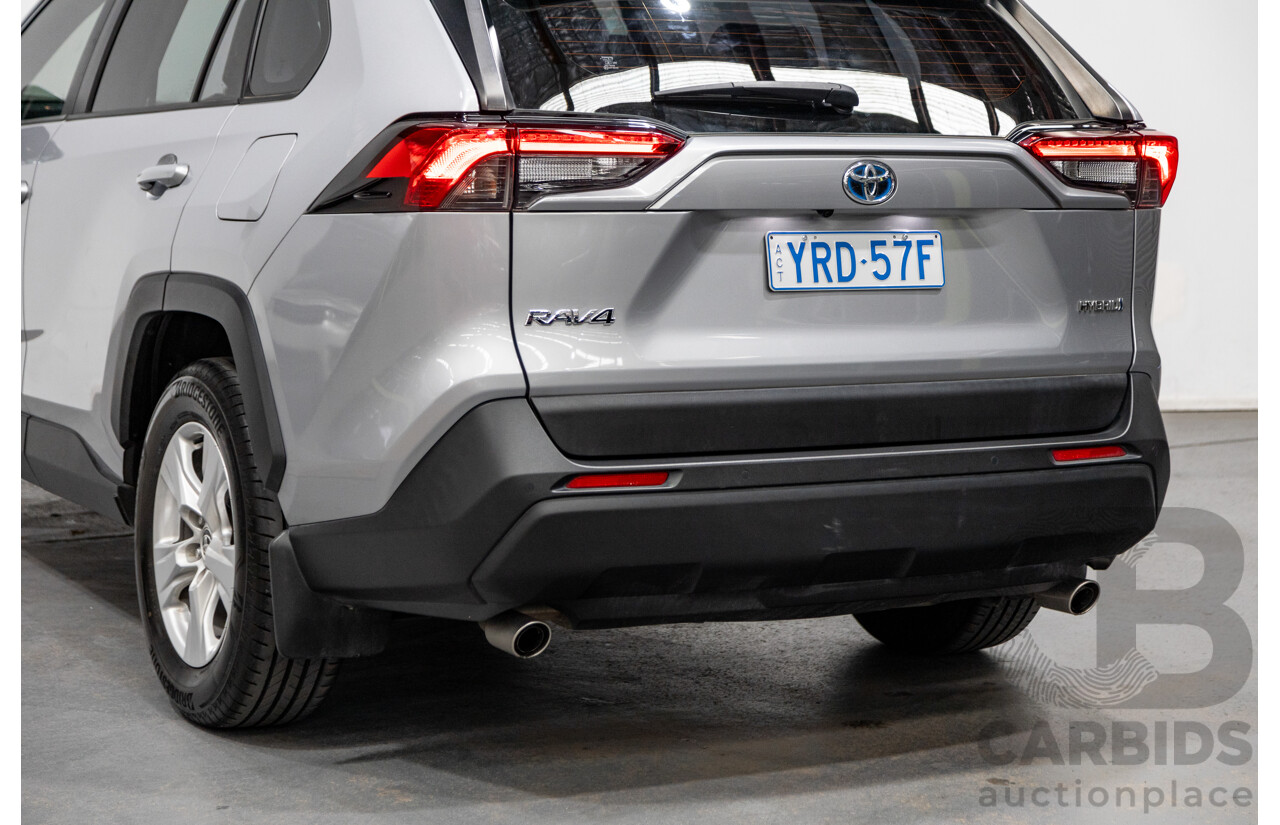 07/2020 Toyota RAV4 GX Hybrid AXAH52R MY20 4d Wagon Silver Sky Metallic 2.5L / 88kw Hybrid