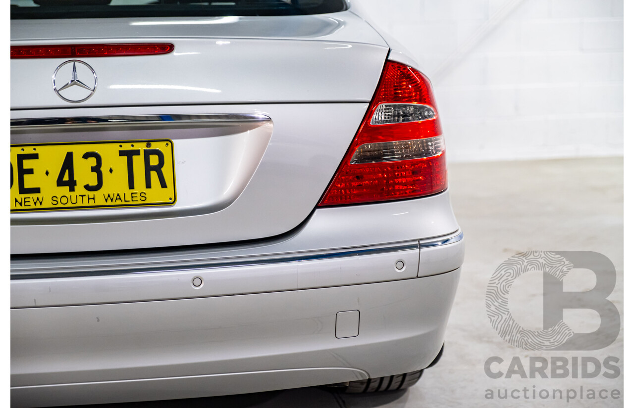 10/2003 Mercedes Benz E320 Elegance 211 4d Sedan Brilliant Silver Metallic V6 3.2L