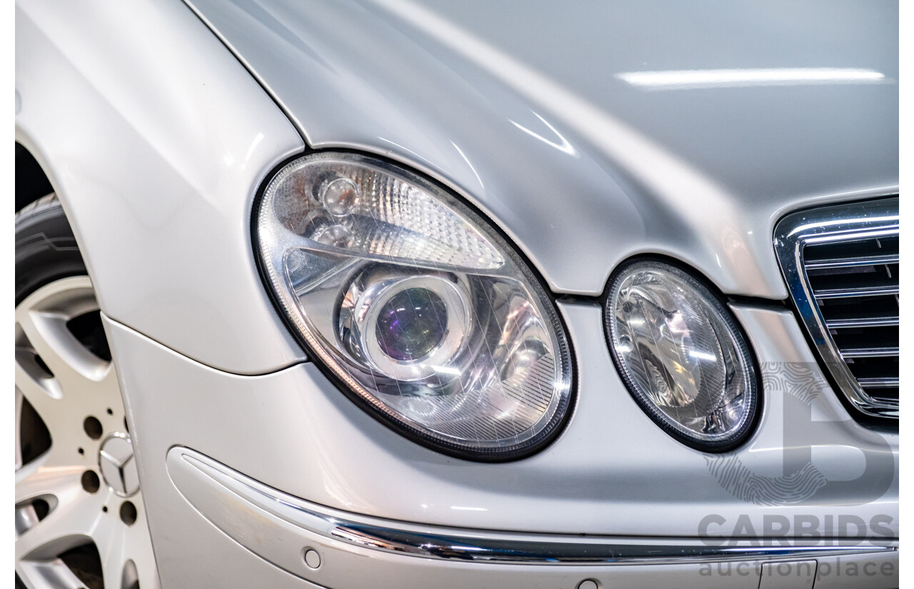 10/2003 Mercedes Benz E320 Elegance 211 4d Sedan Brilliant Silver Metallic V6 3.2L