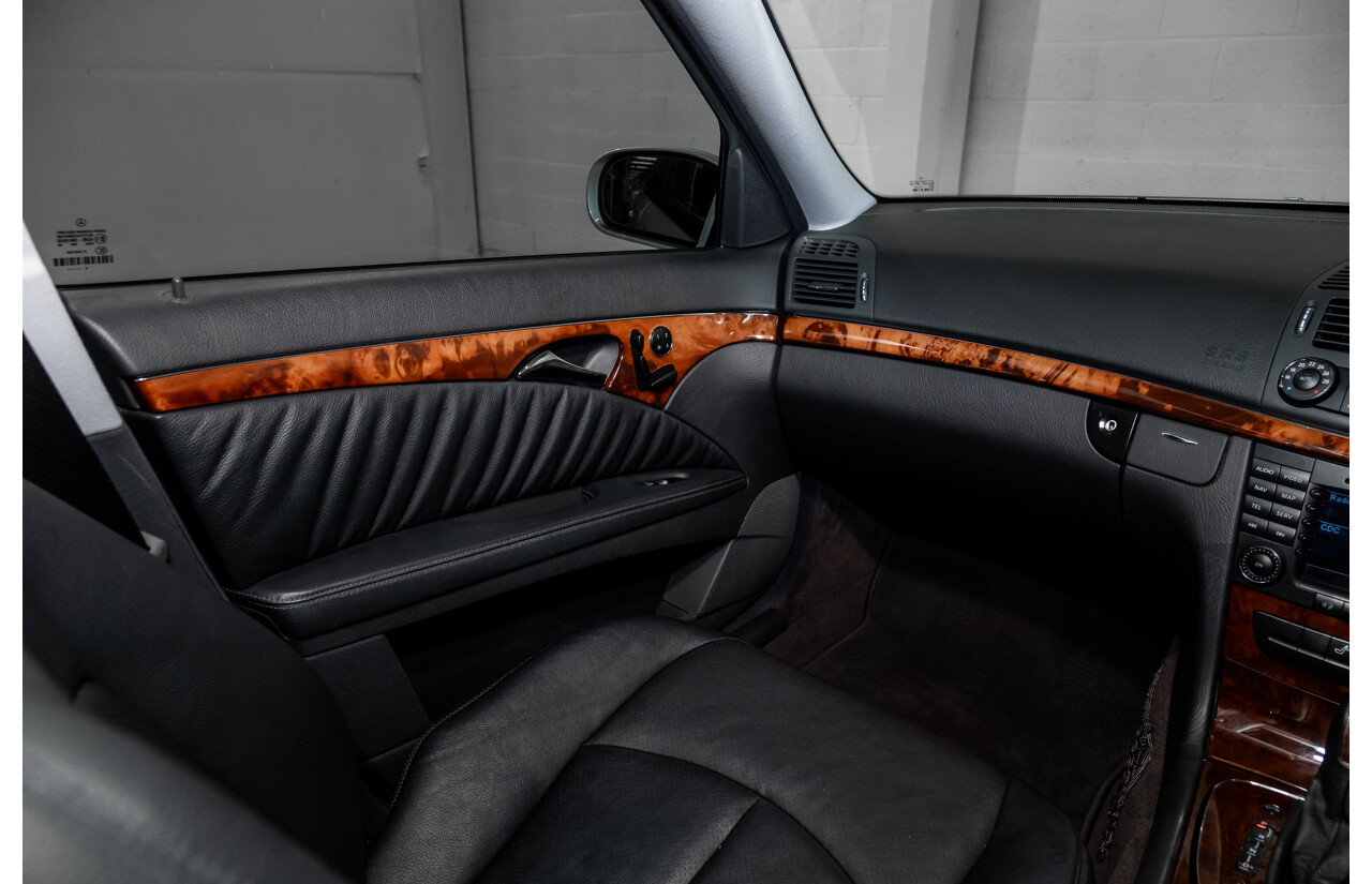 10/2003 Mercedes Benz E320 Elegance 211 4d Sedan Brilliant Silver Metallic V6 3.2L