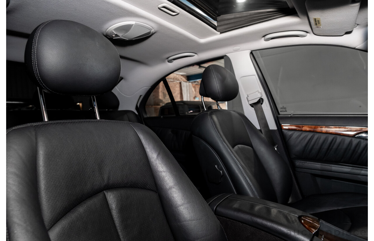 10/2003 Mercedes Benz E320 Elegance 211 4d Sedan Brilliant Silver Metallic V6 3.2L