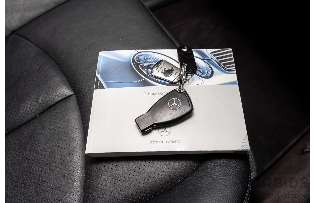 10/2003 Mercedes Benz E320 Elegance 211 4d Sedan Brilliant Silver Metallic V6 3.2L