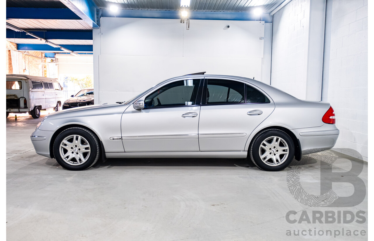 10/2003 Mercedes Benz E320 Elegance 211 4d Sedan Brilliant Silver Metallic V6 3.2L