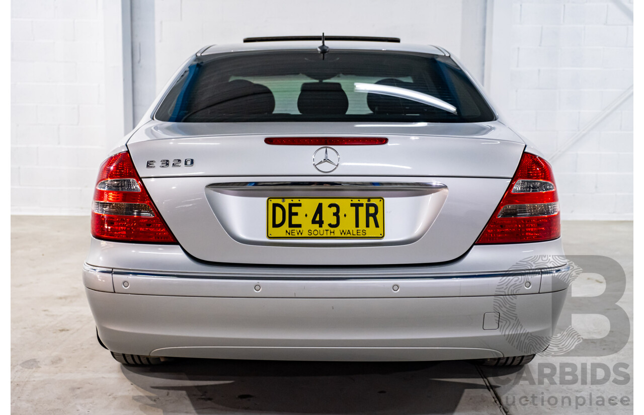 10/2003 Mercedes Benz E320 Elegance 211 4d Sedan Brilliant Silver Metallic V6 3.2L