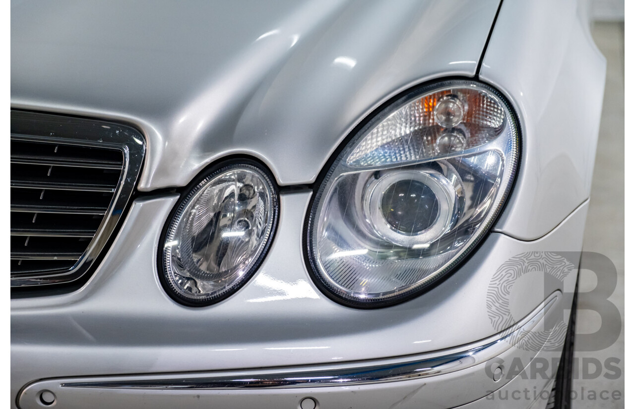 10/2003 Mercedes Benz E320 Elegance 211 4d Sedan Brilliant Silver Metallic V6 3.2L