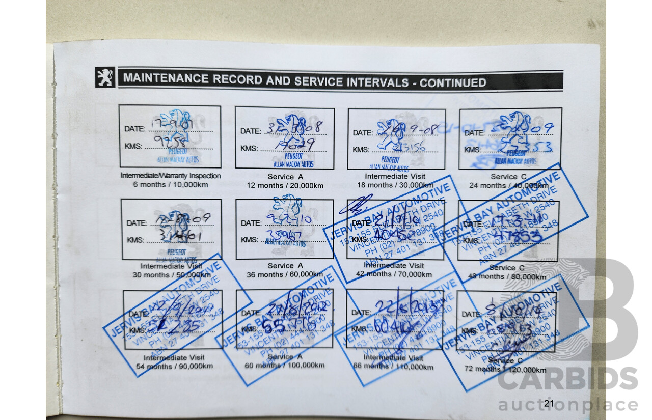 02/2007 Peugeot 307 XS HDi 1.6 FWD MY06 UPGRADE 5D Hatchback White 1.6L