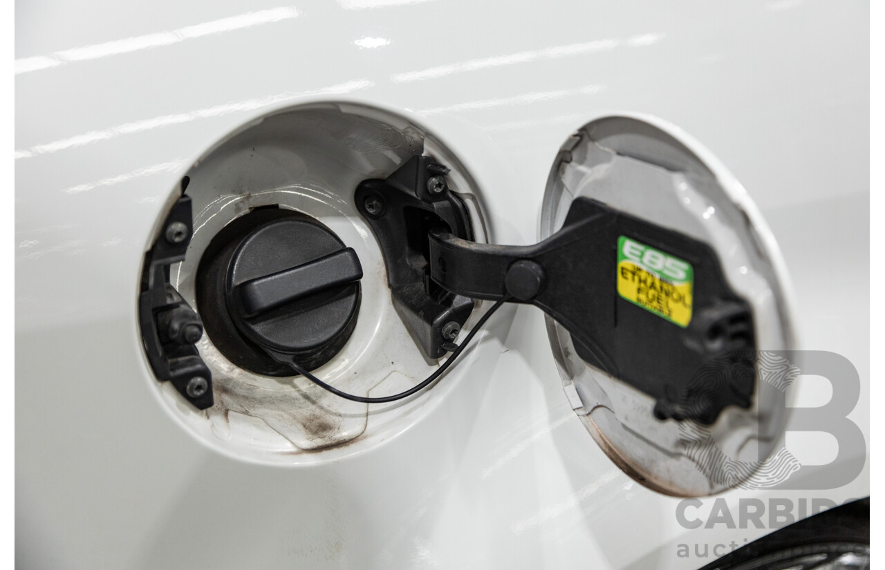 5/2014 Holden Calais VF 4d Sedan Heron White V6 3.6L